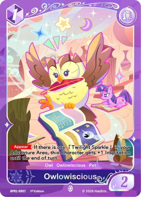 Owlowiscious | BP01-SR07 | SR