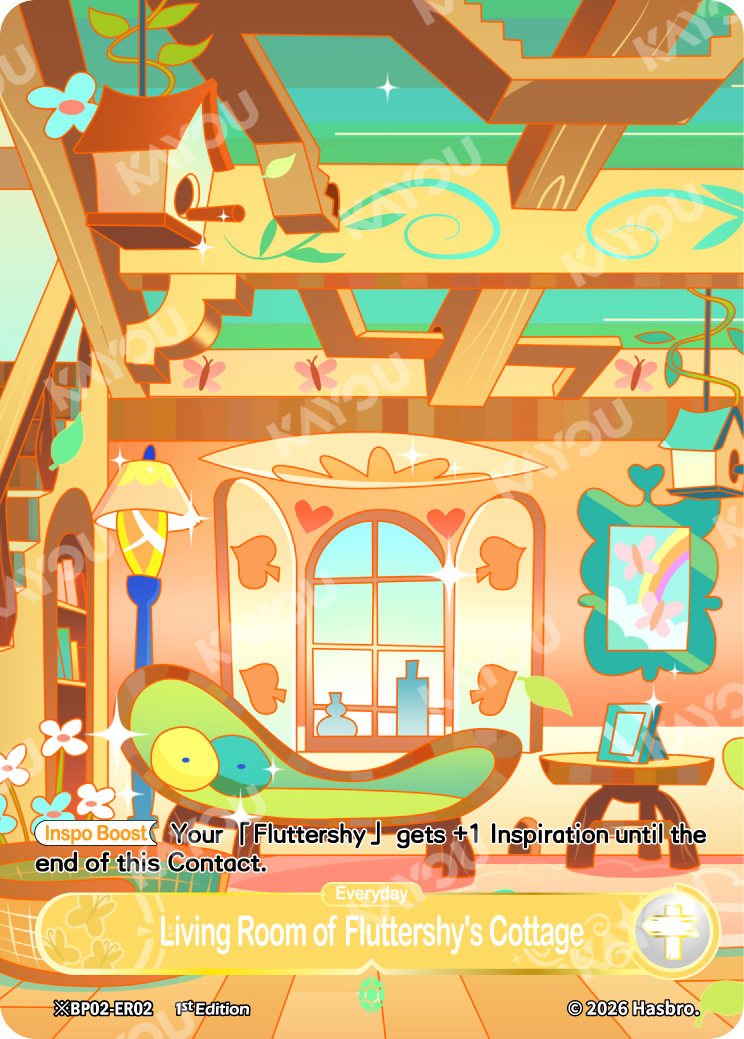 Living Room of Fluttershy's Cottage (Day) | ※BP02-ER02-D | ★ER