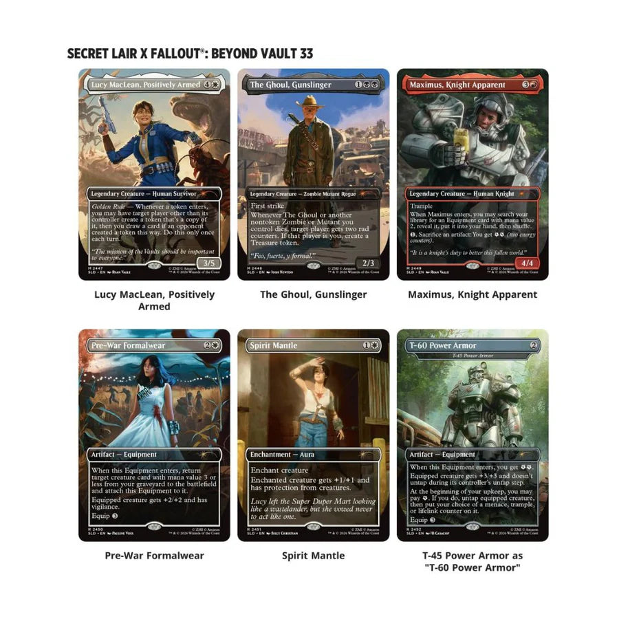 MTG - Secret Lair Fallout Beyond Vault 33 Regular