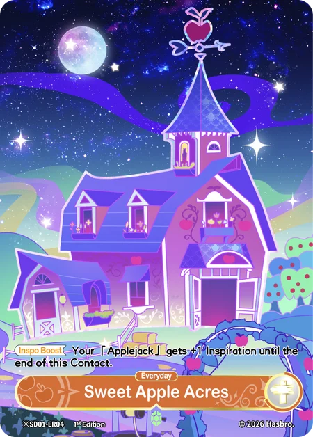 Sweet Apple Acres (Night) | ※SD01-ER04 | ★ER