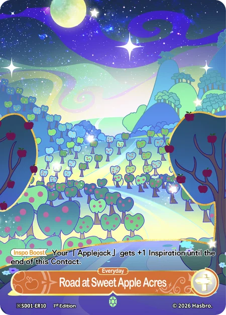 Road at Sweet Apple Acres (Night) | ※SD01-ER10-N | ★ER