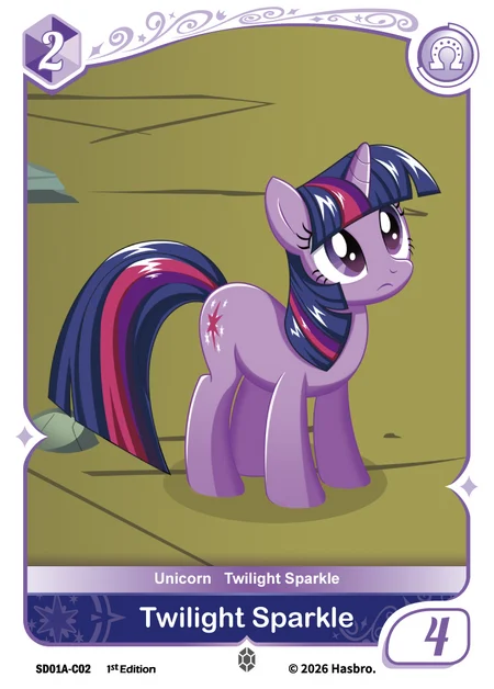 Twilight Sparkle | SD01A-C02 | C