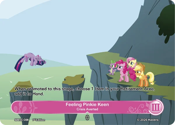 Feeling Pinkie Keen – Crisis Averted | SD01C-C08 | C
