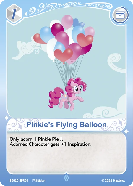 Pinkie's Flying Balloon | SD01C-SPR04 | SPR