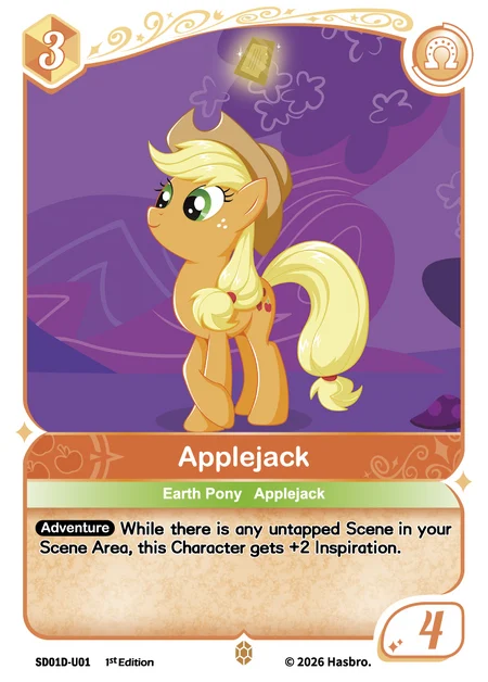 Applejack | SD01D-U01 | U