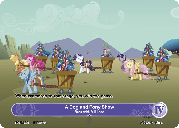 A Dog and Pony Show – Back with Full Load | SD01F-C09 | C