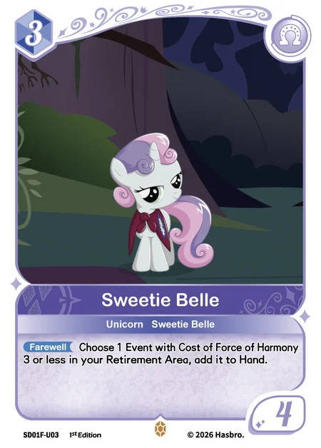 Sweetie Belle | SD01F-U03 | U