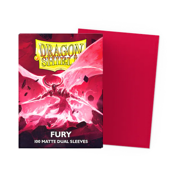 Dragon Shield Sleeves Dual Matte (100ct): Fury