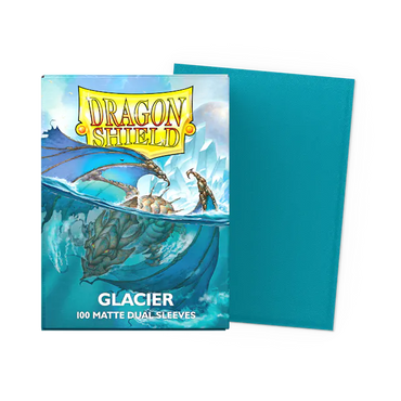 Dragon Shield Sleeves Dual Matte (100ct): Glacier