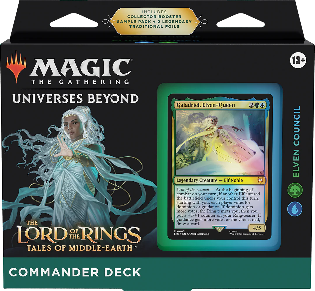 MTG The Lord of the Rings: Tales of Middle-earth Commander Deck: Elven Council