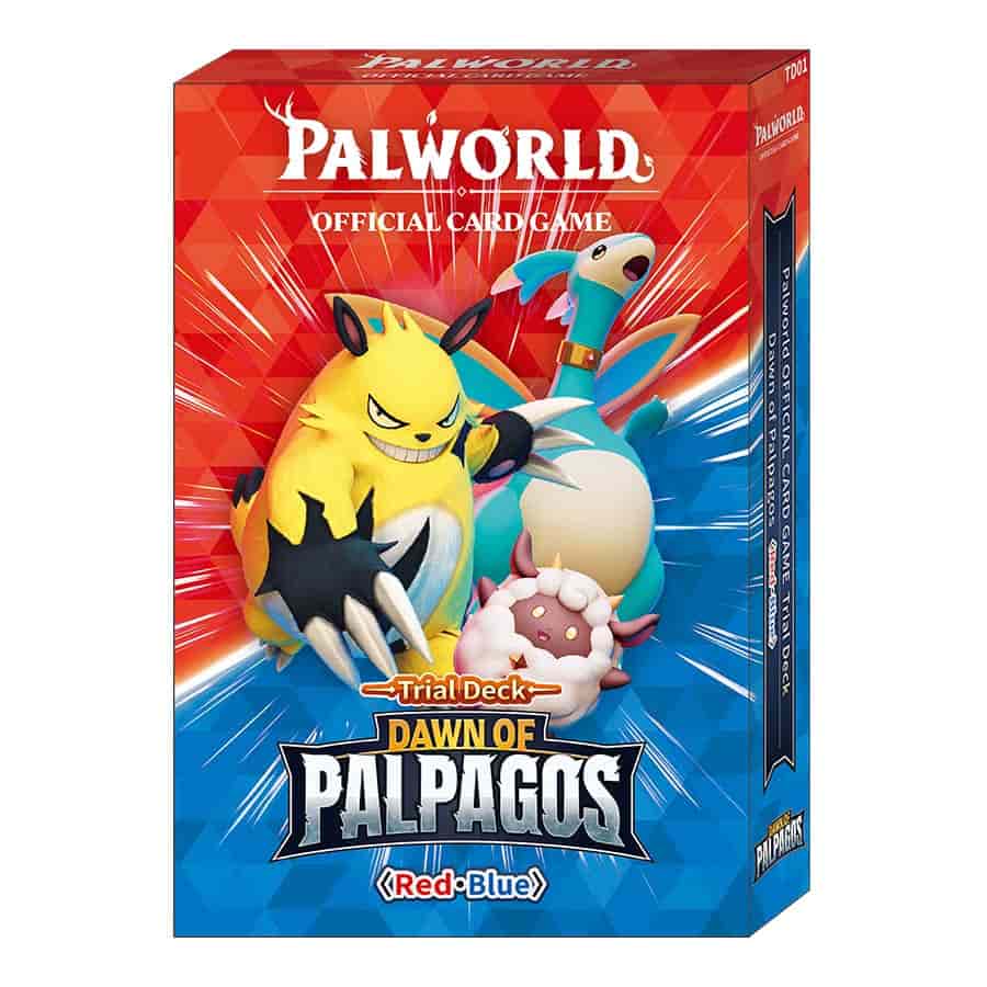 Palworld Card Game - Dawn of Palpagos - Red/Blue Trial Deck