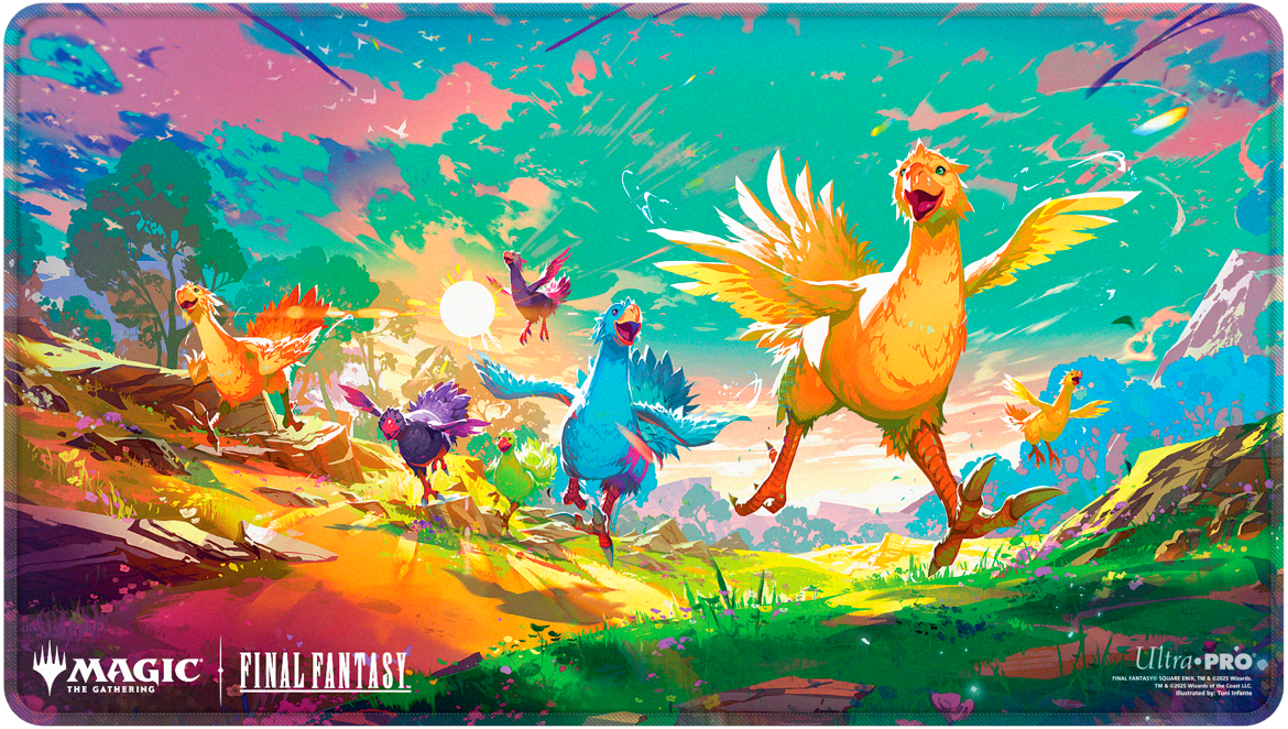 MTG Final Fantasy Holofoil Playmat - Chocobo