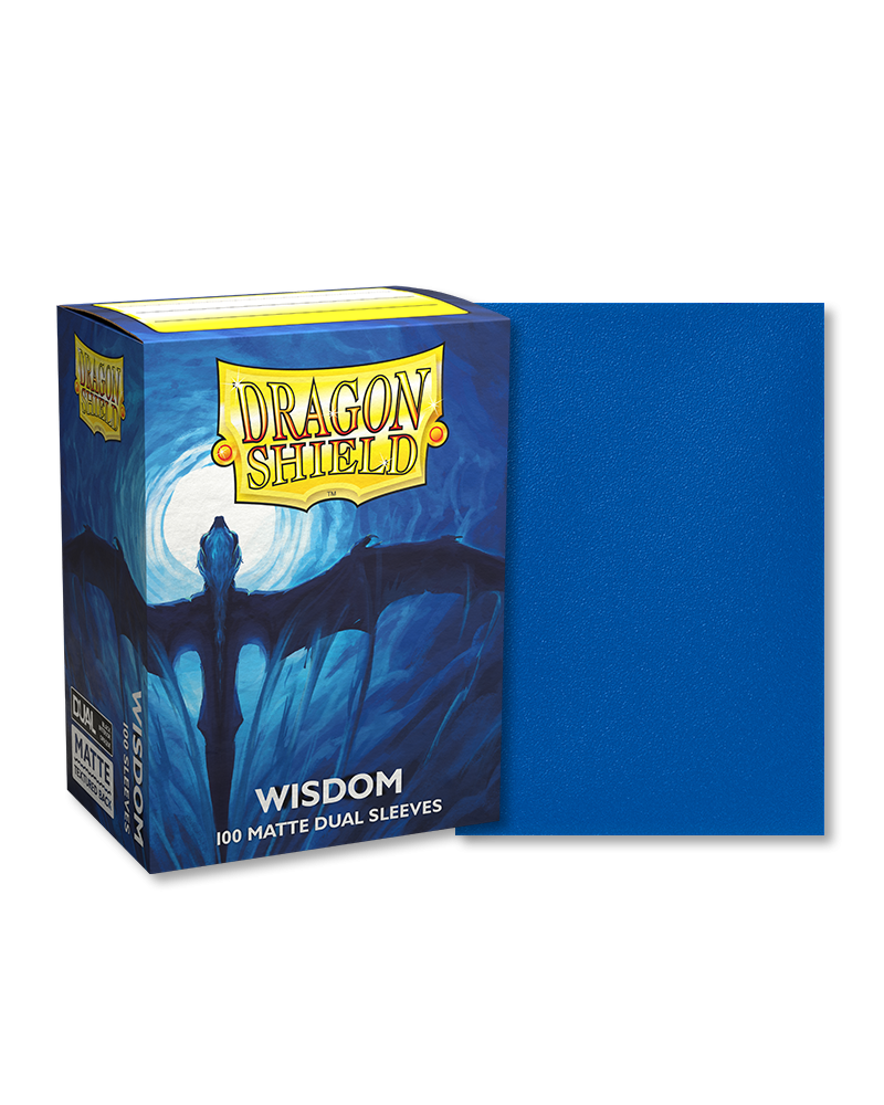 Dragon Shield Sleeves Dual Matte (100ct): Wisdom