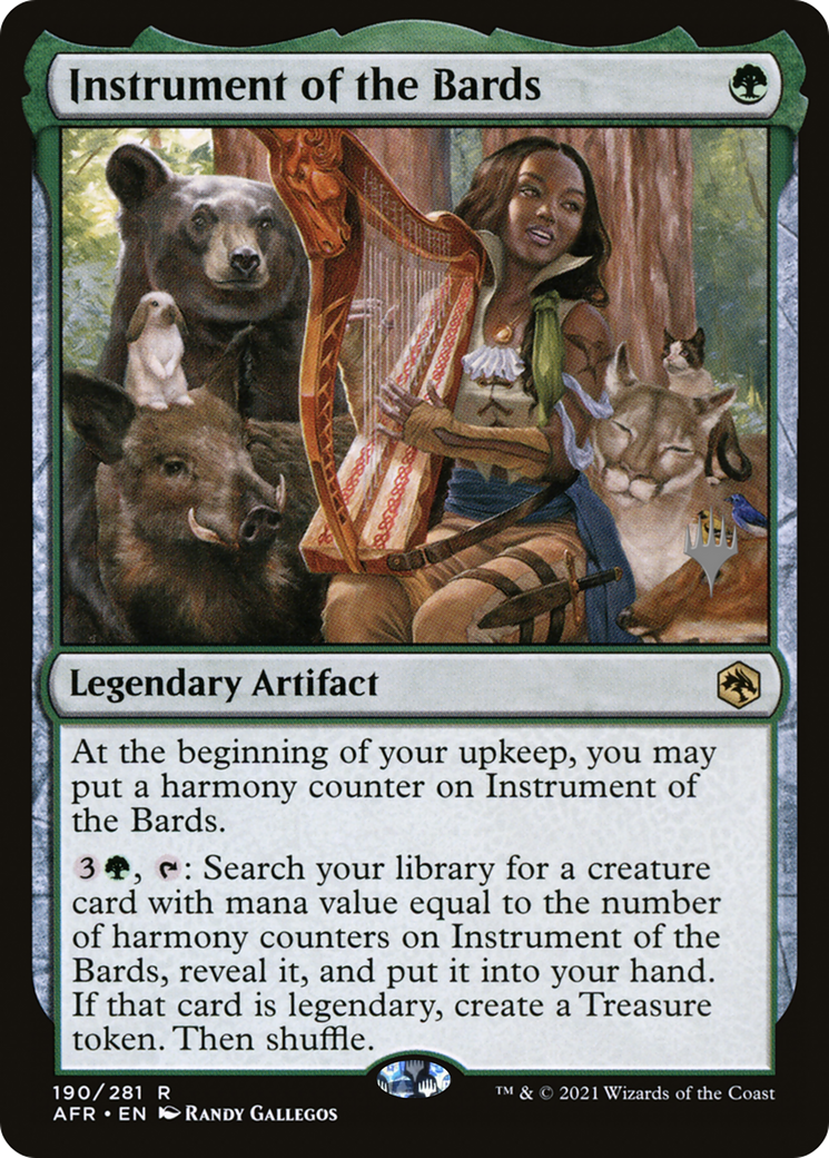 Instrument of the Bards (Promo Pack) [Dungeons & Dragons: Adventures in the Forgotten Realms Promos]