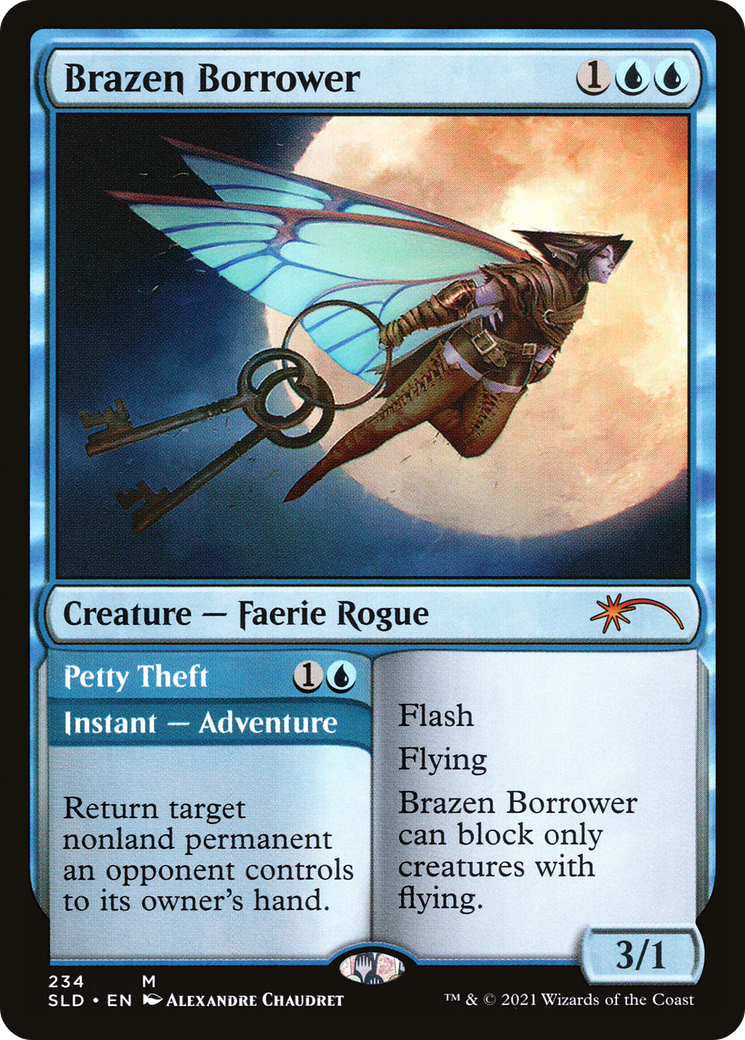 Brazen Borrower // Petty Theft [Secret Lair Drop Series]