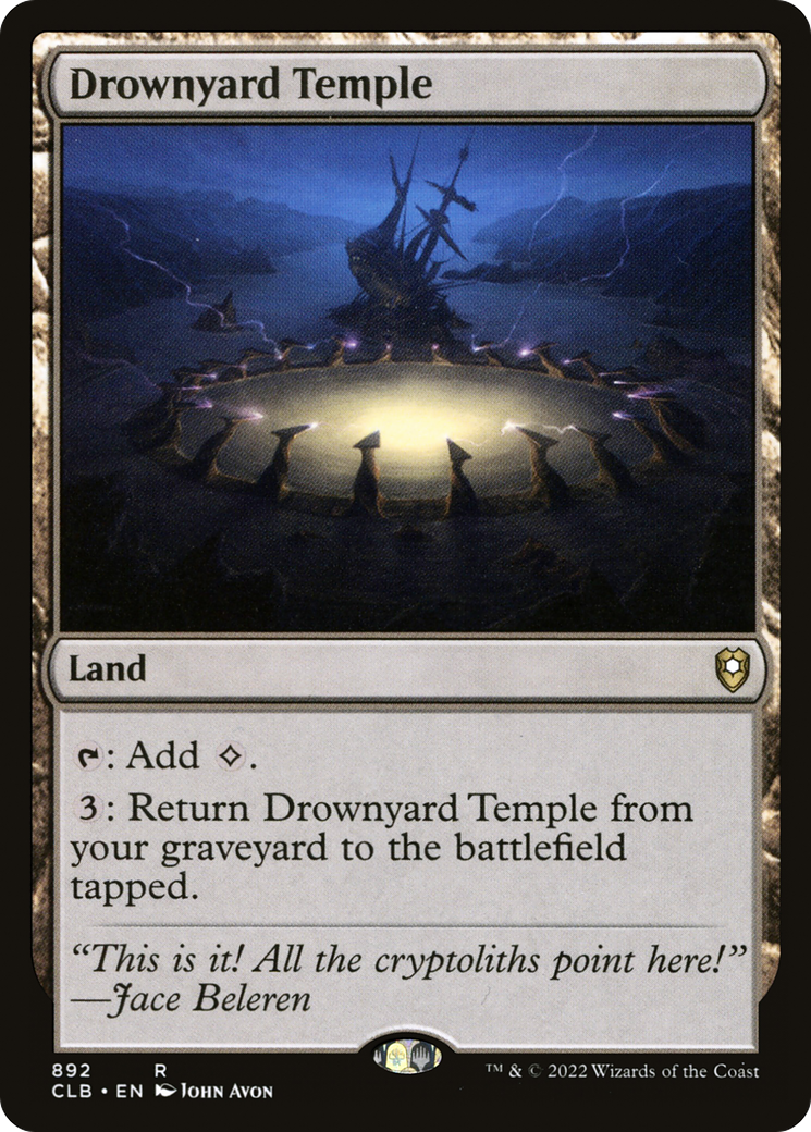 Drownyard Temple [Commander Legends: Battle for Baldur's Gate]
