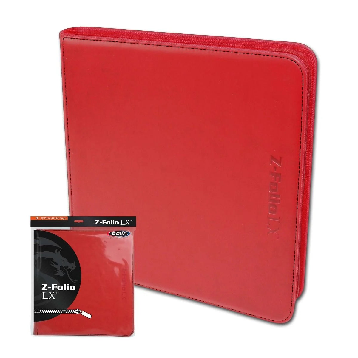 BCW 12-Pocket Pro-Folio Zip/ed LX