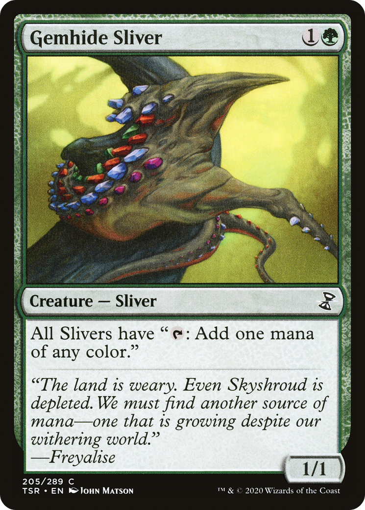 Gemhide Sliver [Time Spiral Remastered]