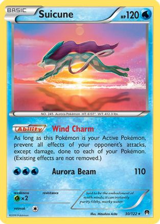 Suicune (30/122) [XY: BREAKpoint]