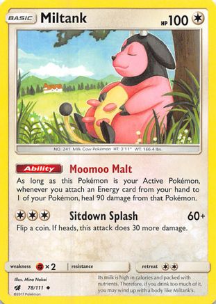 Miltank (78/111) [Sun & Moon: Crimson Invasion]