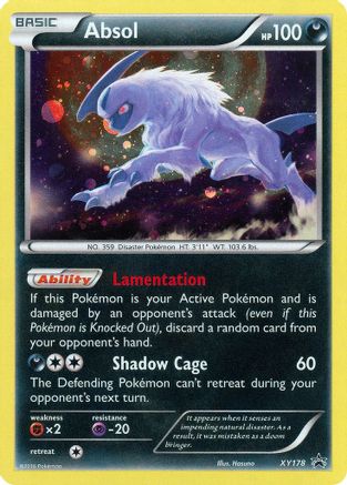 Absol XY178/211 - XY Promos Holofoil - Promo