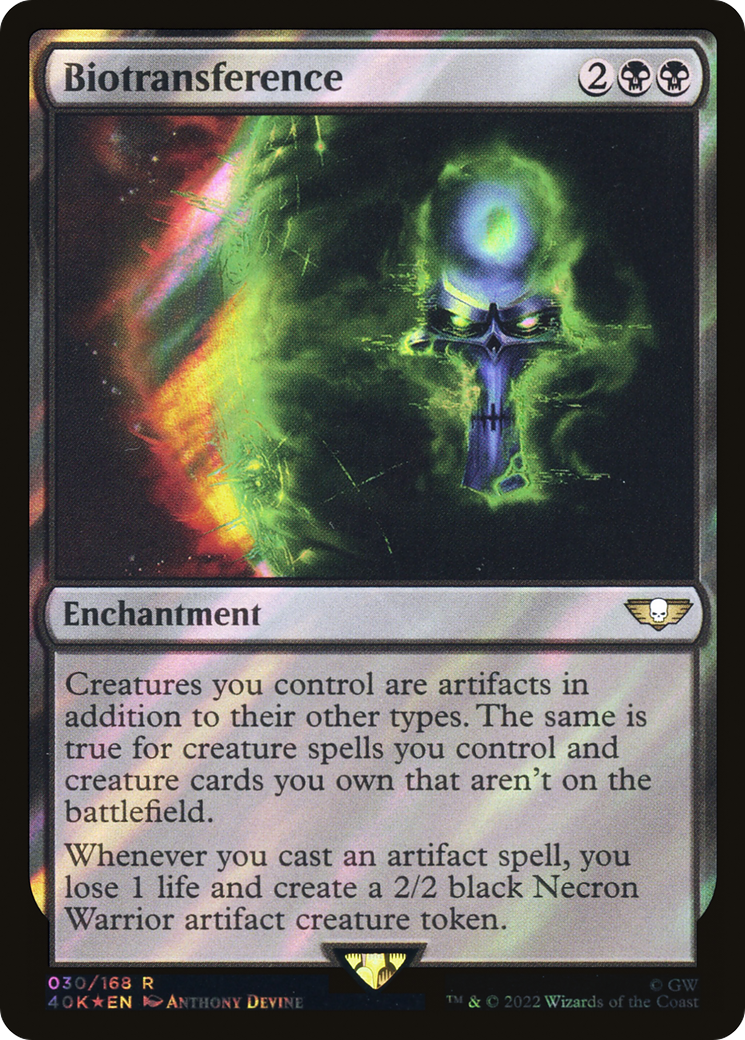 Biotransference (Surge Foil) [Warhammer 40,000]