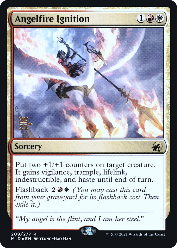 Angelfire Ignition [Innistrad: Midnight Hunt Prerelease Promos]