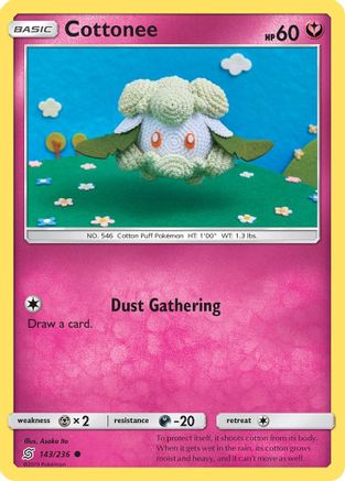 Cottonee (143/236) [Sun & Moon: Unified Minds]