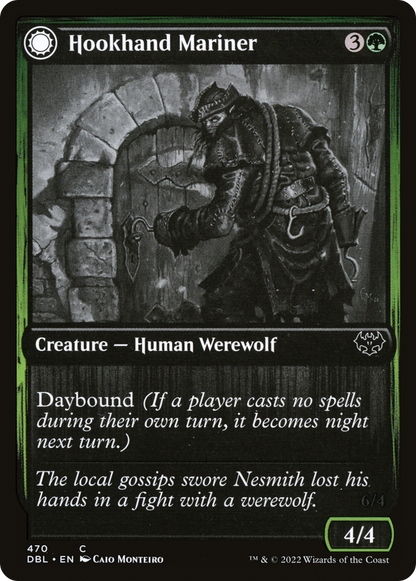 Hookhand Mariner // Riphook Raider [Innistrad: Double Feature]