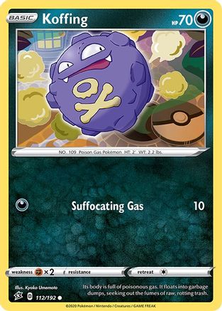 Koffing (112/192) [Sword & Shield: Rebel Clash]