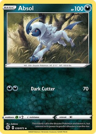 Absol 038/73 - Champions Path  - Uncommon