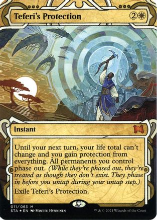 Teferi's Protection (Foil Etched) [Strixhaven: School of Mages Mystical Archive]