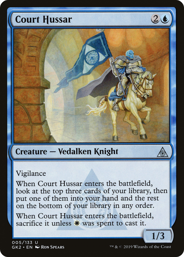 Court Hussar [Ravnica Allegiance Guild Kit]