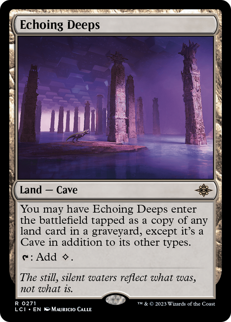 Echoing Deeps [The Lost Caverns of Ixalan]