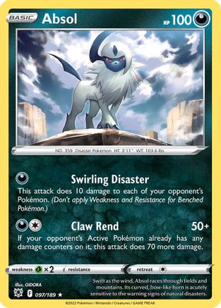 Absol 097/189 - Deck Exclusives  - Rare