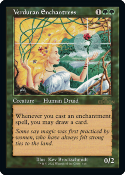 Verduran Enchantress (Retro) [30th Anniversary Edition]