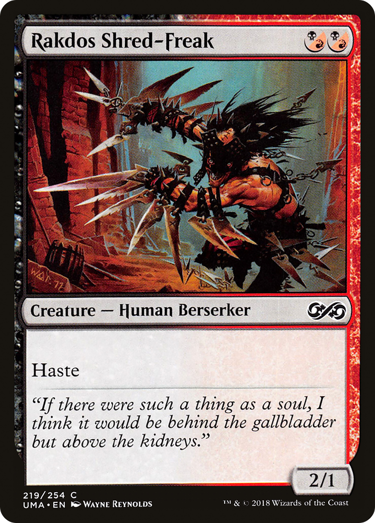 Rakdos Shred-Freak [Ultimate Masters]
