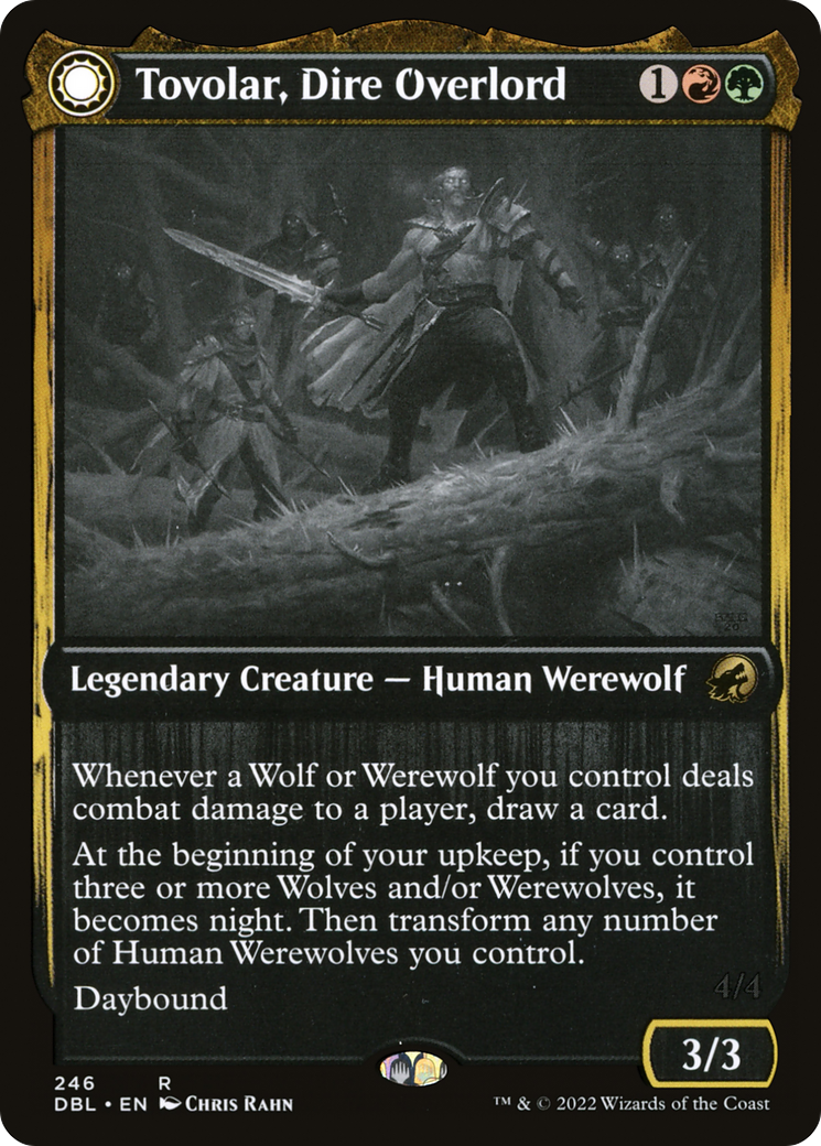 Tovolar, Dire Overlord // Tovolar, the Midnight Scourge [Innistrad: Double Feature]