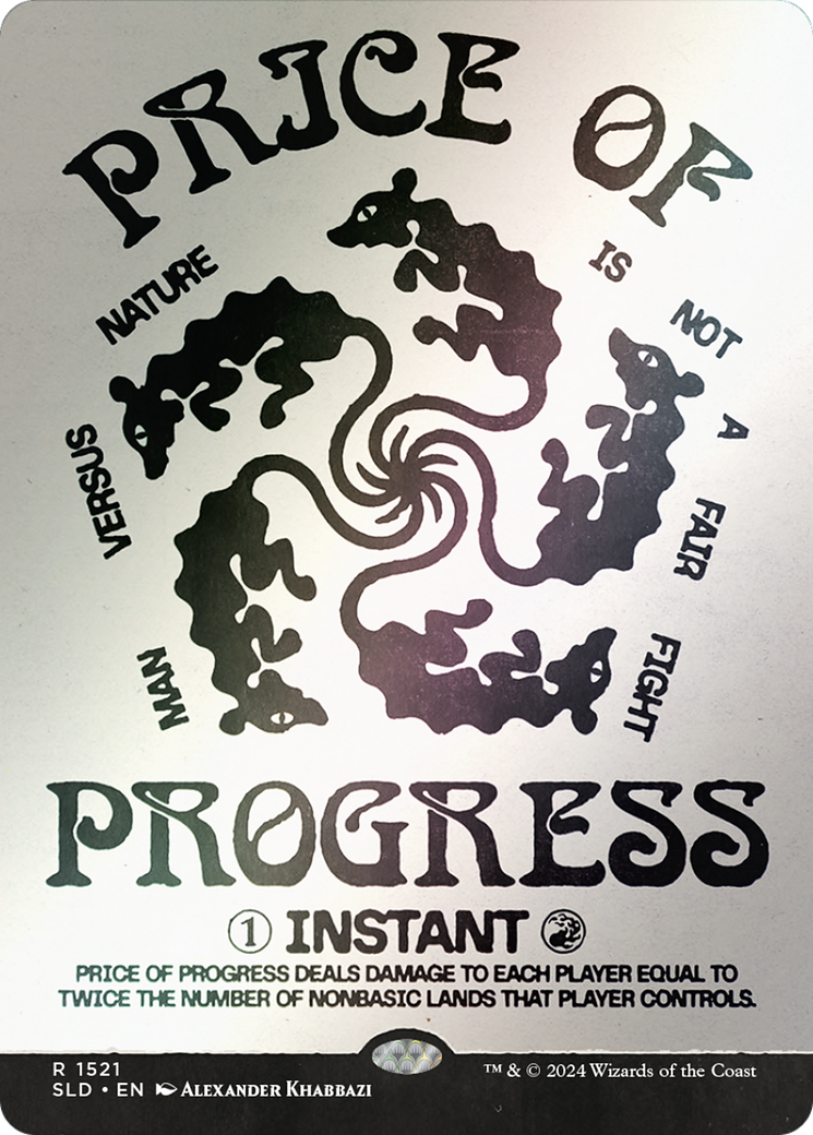 Price of Progress (Rainbow Foil) [Secret Lair Drop Series]