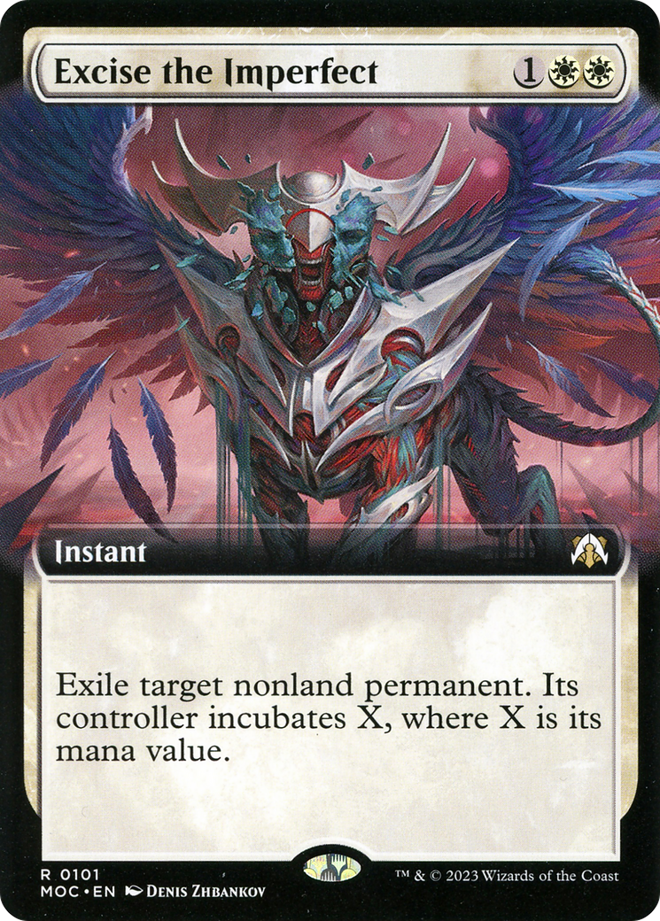 Excise the Imperfect (Extended Art) [March of the Machine Commander]