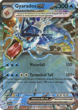 Gyarados ex (045/198) [Scarlet & Violet: Base Set]