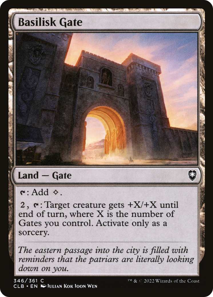 Basilisk Gate [Commander Legends: Battle for Baldur's Gate]