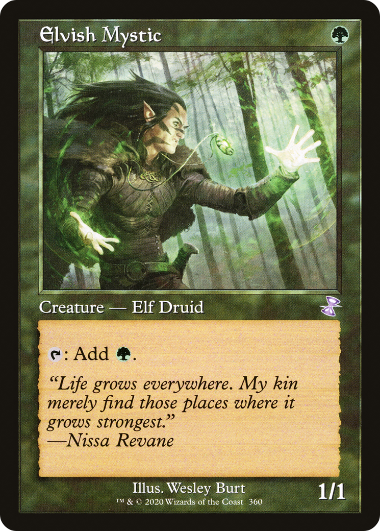 Elvish Mystic (Timeshifted) [Time Spiral Remastered]
