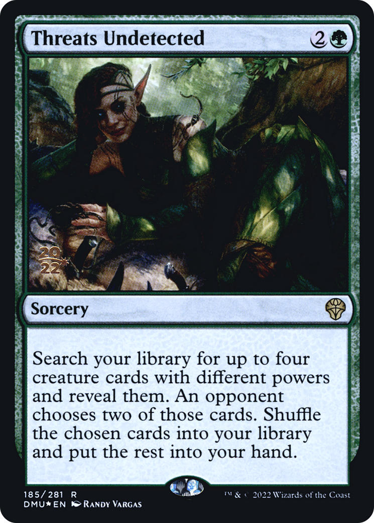 Threats Undetected [Dominaria United Prerelease Promos]