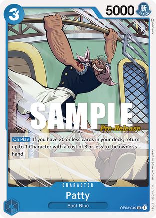 Patty [Pillars of Strength Pre-Release Cards]