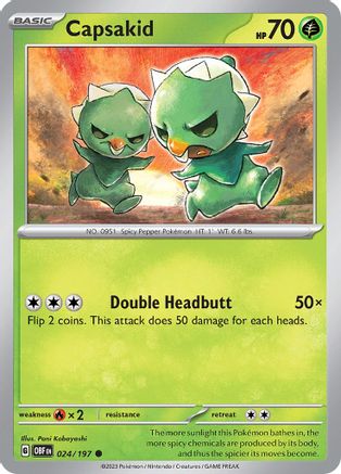 Capsakid (024/197) [Scarlet & Violet: Obsidian Flames]