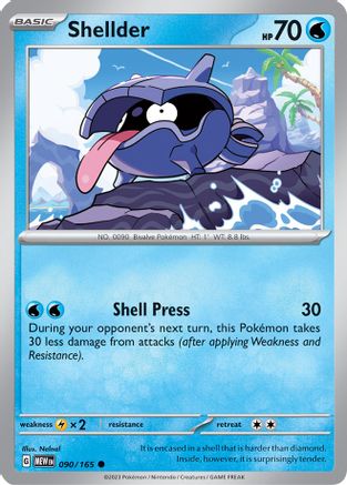 Shellder (090/165) [Scarlet & Violet 151]