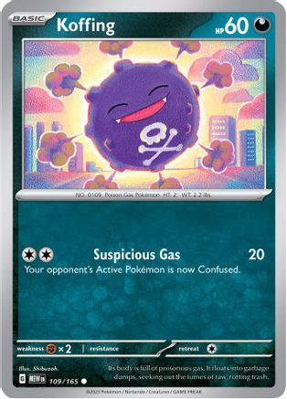 Koffing (109/165) [Scarlet & Violet 151]