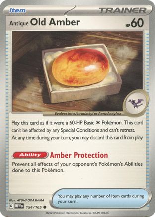 Antique Old Amber (154/165) [Scarlet & Violet 151]
