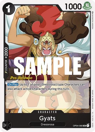 Gyats [Kingdoms of Intrigue Pre-Release Cards]